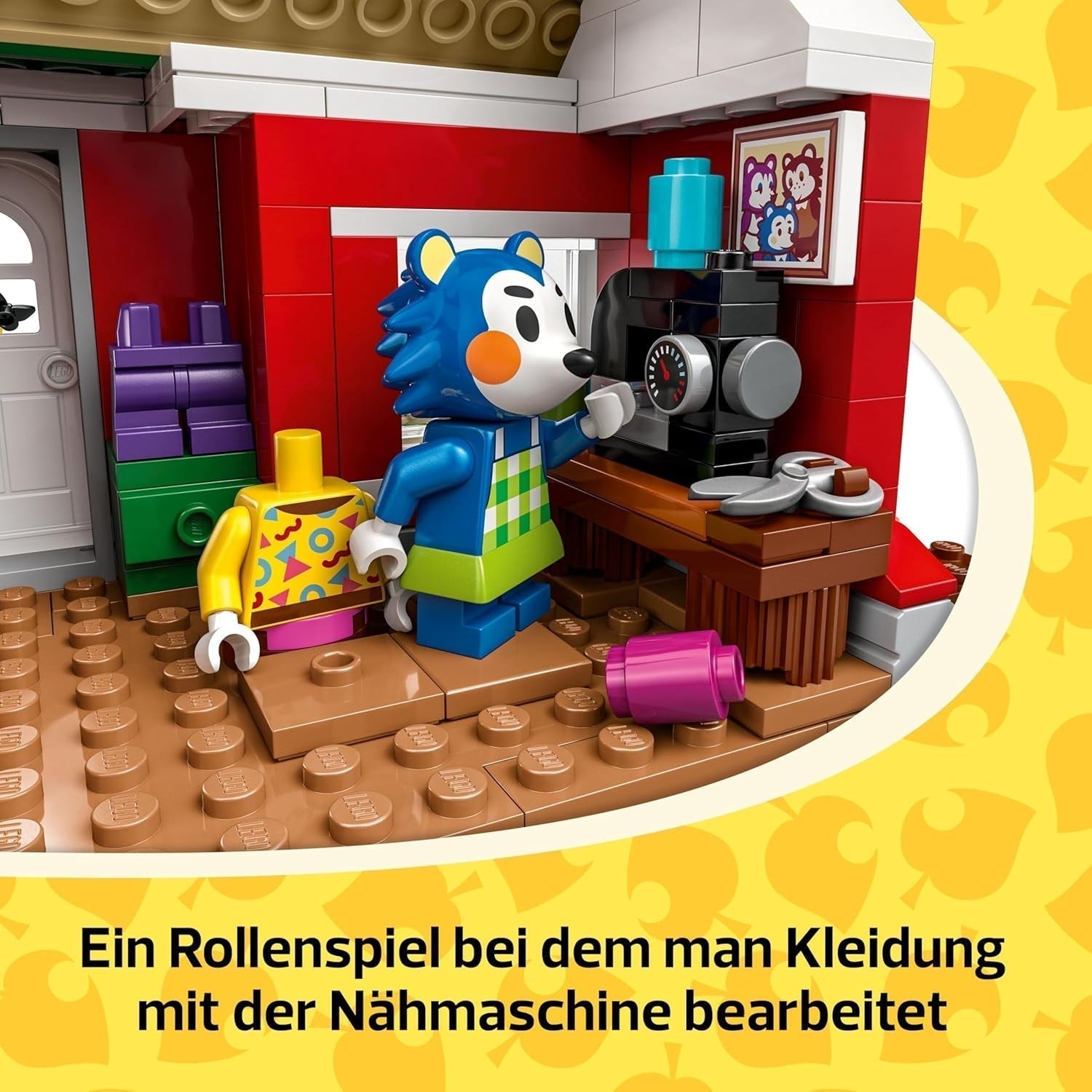 LEGO Animal Crossing Tailoring Sisters Set di costruzione creativo per giochi di ruolo, regalo per ragazze, ragazzi e appassionati di videogiochi dai 6 anni in su, set di gioco avventura 77055 Set di costruzione Acquista il negozio LEGO