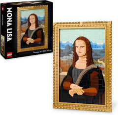 LEGO Art Monna Lisa, set per adulti, dipinto di Leonardo Da Vinci da appendere, attività creativa per uomini e donne, regalo per gli amanti dell'arte, arte rinascimentale italiana 31213 Set da costruzione Besuche den LEGO-Store Titolo predefinito