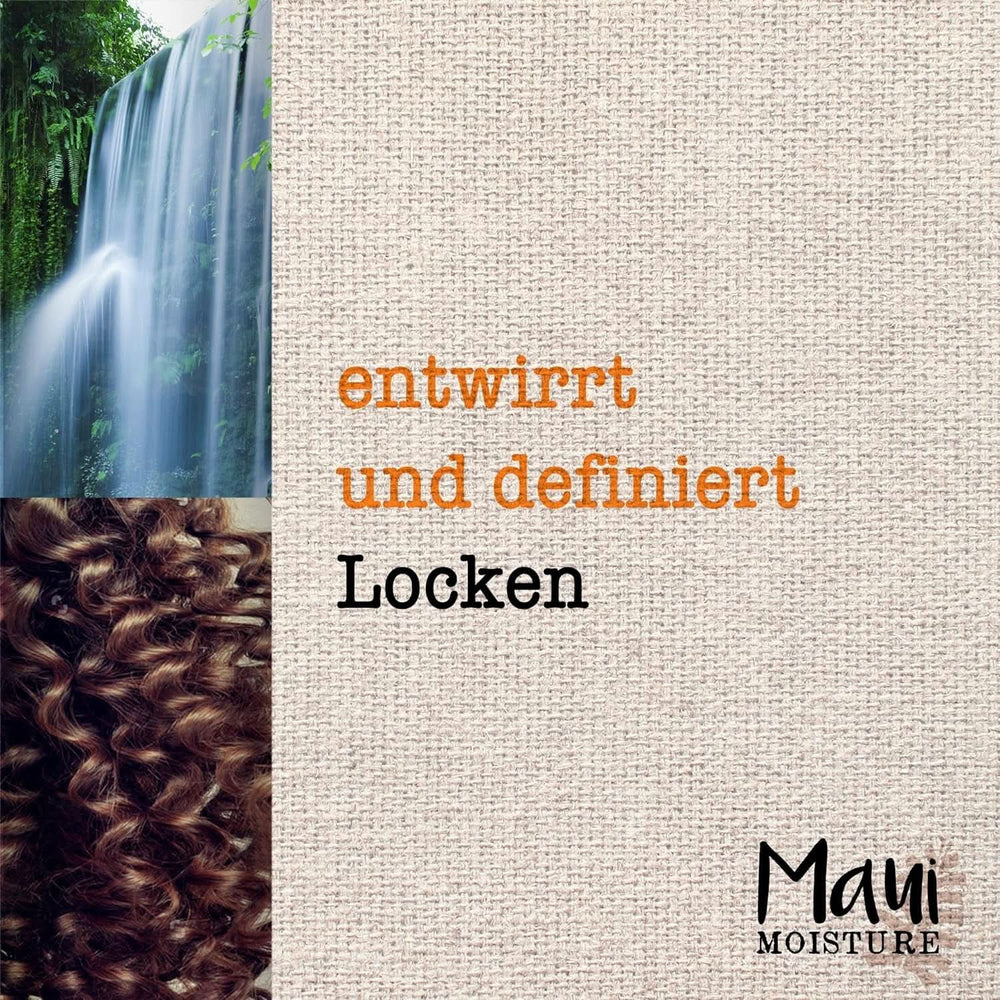 Maui Moisture Curl Quench + balsamo all'olio di cocco 385 ml Naty Shop Doccia e bagno