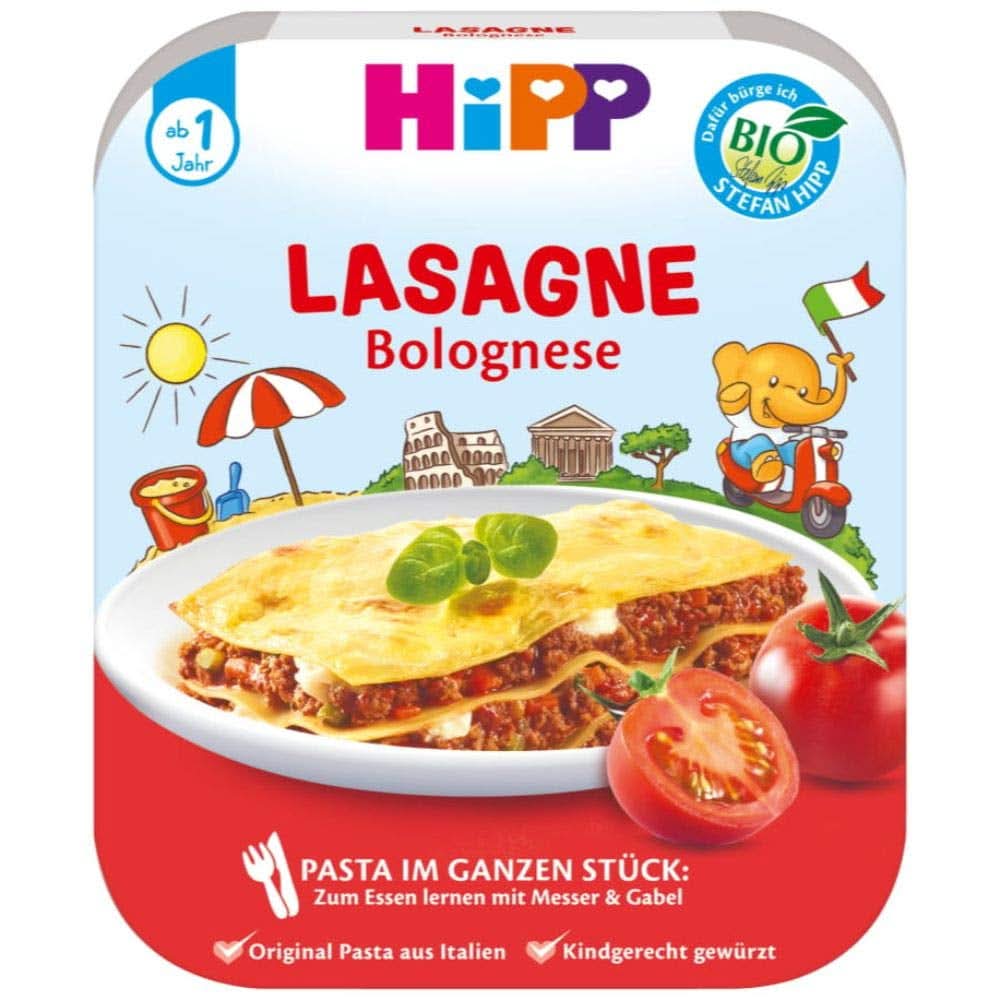 Hipp Lasagne alla Bolognese, conf. da 6 (6 X 250 G) Mamma e Bambino Naty Shop
