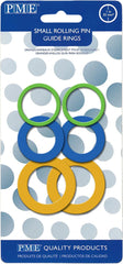 Führungsringe für kleinen Ausrollstab, Kunststoff, multicolore, 14 x 9 x 2.05 cm, 8-Einheiten