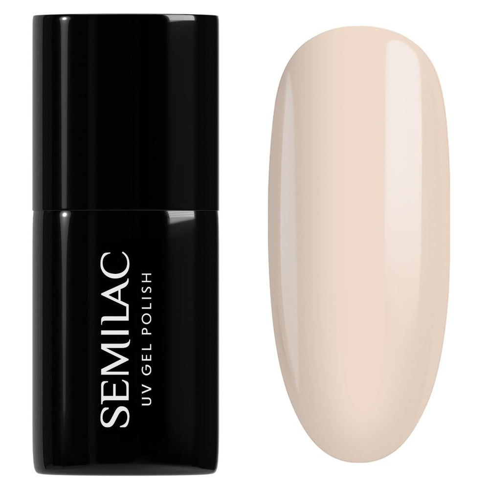 Smalto UV ibrido Semilac 582 Natural Rose 7ml Collezione unghie nude