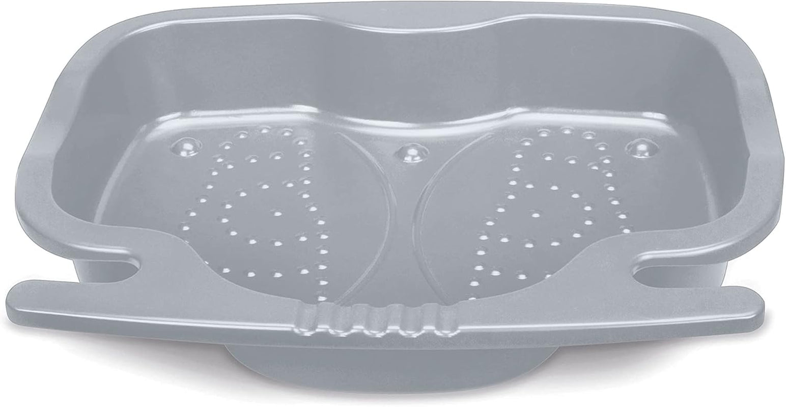 Scaletta di sicurezza 28076 per piscine alte 122 cm, grigia e Pediluvio - Accessori piscina - Pediluvio per piscina - 56 x 46 x 9 cm