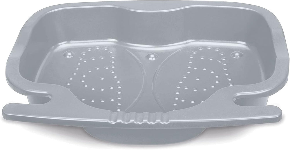 Scaletta di sicurezza 28076 per piscine alte 122 cm, grigia e Pediluvio - Accessori piscina - Pediluvio per piscina - 56 x 46 x 9 cm