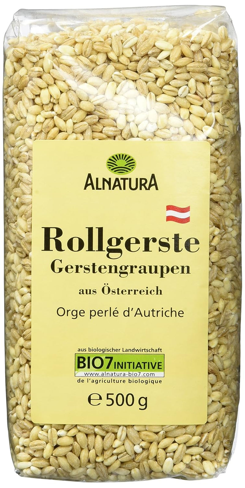 Orzo perlato biologico, orzo perlato, 500g