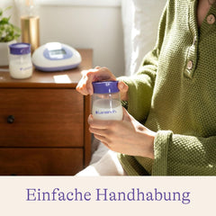 Lansinoh Muttermilchflaschen, 4 X 160 Ml - Zur Sicheren Muttermilch Austellungen - Neues Kompaktes Design Für Verbesserte Stabilität - Mit Stapelbarem Deckel Accessori Alimentazione e Allattamento Bebe Naty Shop
