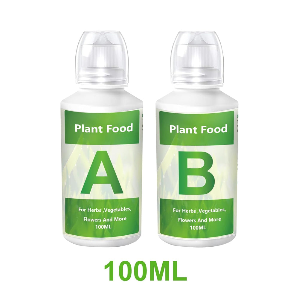 2 pezzi Fertilizzante per piante idroponiche, Nutrienti per piante idroponiche, Fertilizzante idroponico, Soluzione nutriente per piante idroponiche, Fertilizzanti per sistema idroponico A e B