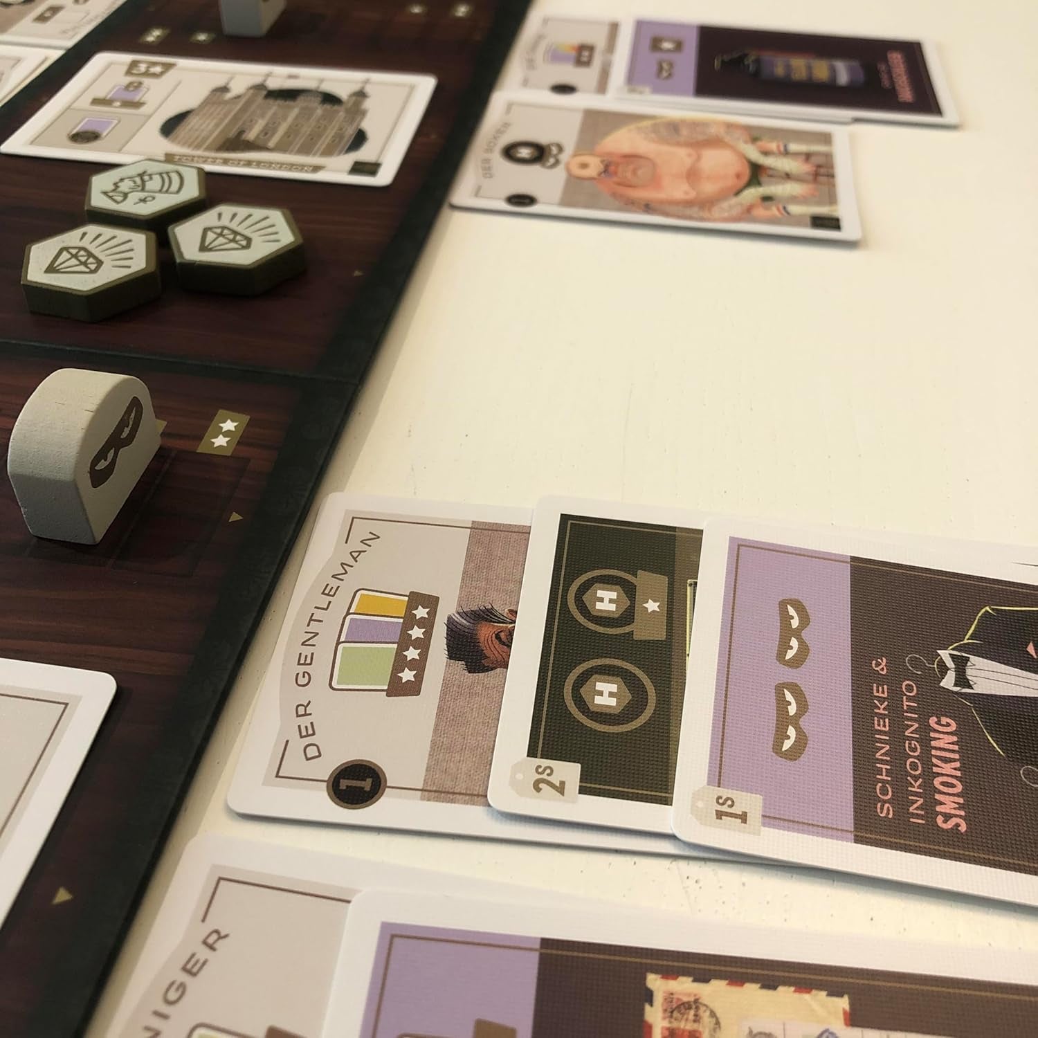 Feuerland Spiele Caper Europe Games, 216 mm x 216 mm x 70 mm, neutro/classico (nero, bianco, grigio)