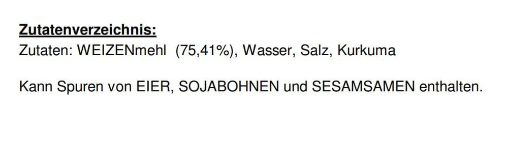 Tagliatelle Chow Mien (1x200g)