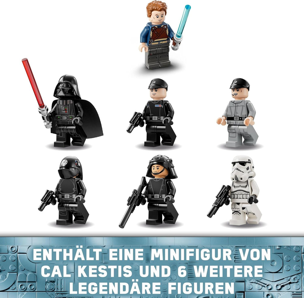LEGO Star Wars Imperial Star Destroyer, set astronave, giocattolo da costruzione, set da gioco Darth Vader e Cal Kestis, regalo di compleanno per ragazzi, ragazze e fan 75394 Set da costruzione Acquista il negozio LEGO