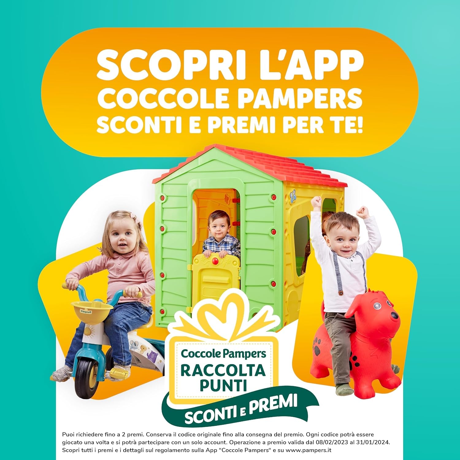 Pannolini Pampers Baby Dry Junior DWCT, confezione doppia, taglia 5 (11-25 kg), 32 pannolini