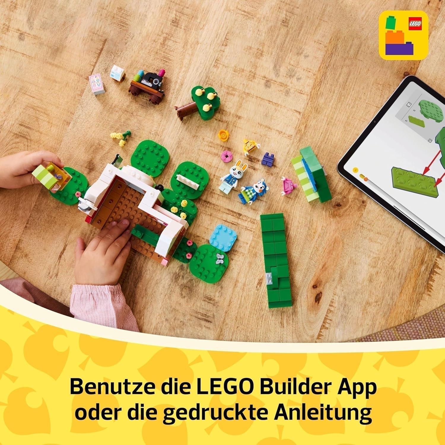 LEGO Animal Crossing Tailoring Sisters Set di costruzione creativo per giochi di ruolo, regalo per ragazze, ragazzi e appassionati di videogiochi dai 6 anni in su, set di gioco avventura 77055 Set di costruzione Acquista il negozio LEGO