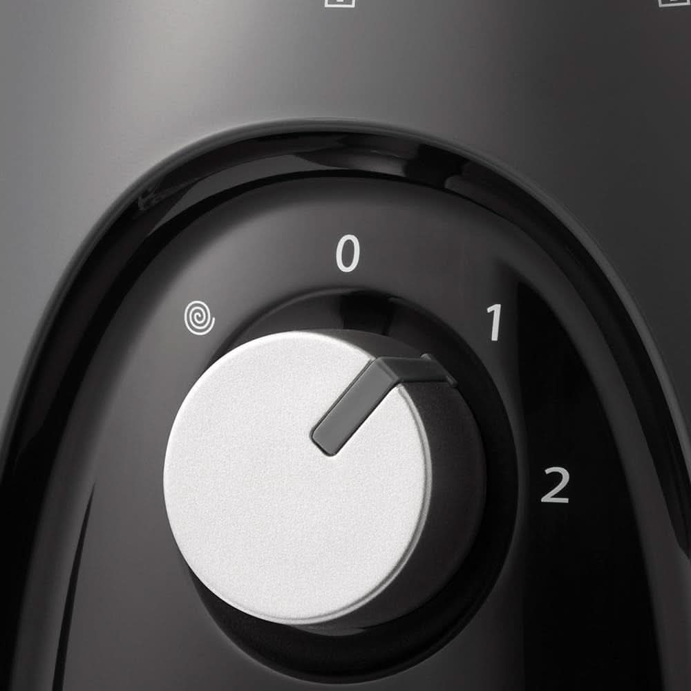 Robot da cucina Russell Hobbs [frullatore/tritaverdure/frullatore da tavolo/tritatutto/frullatore] robot da cucina (impastare, mescolare e affettare), carbone opaco Kitchen Naty Shop