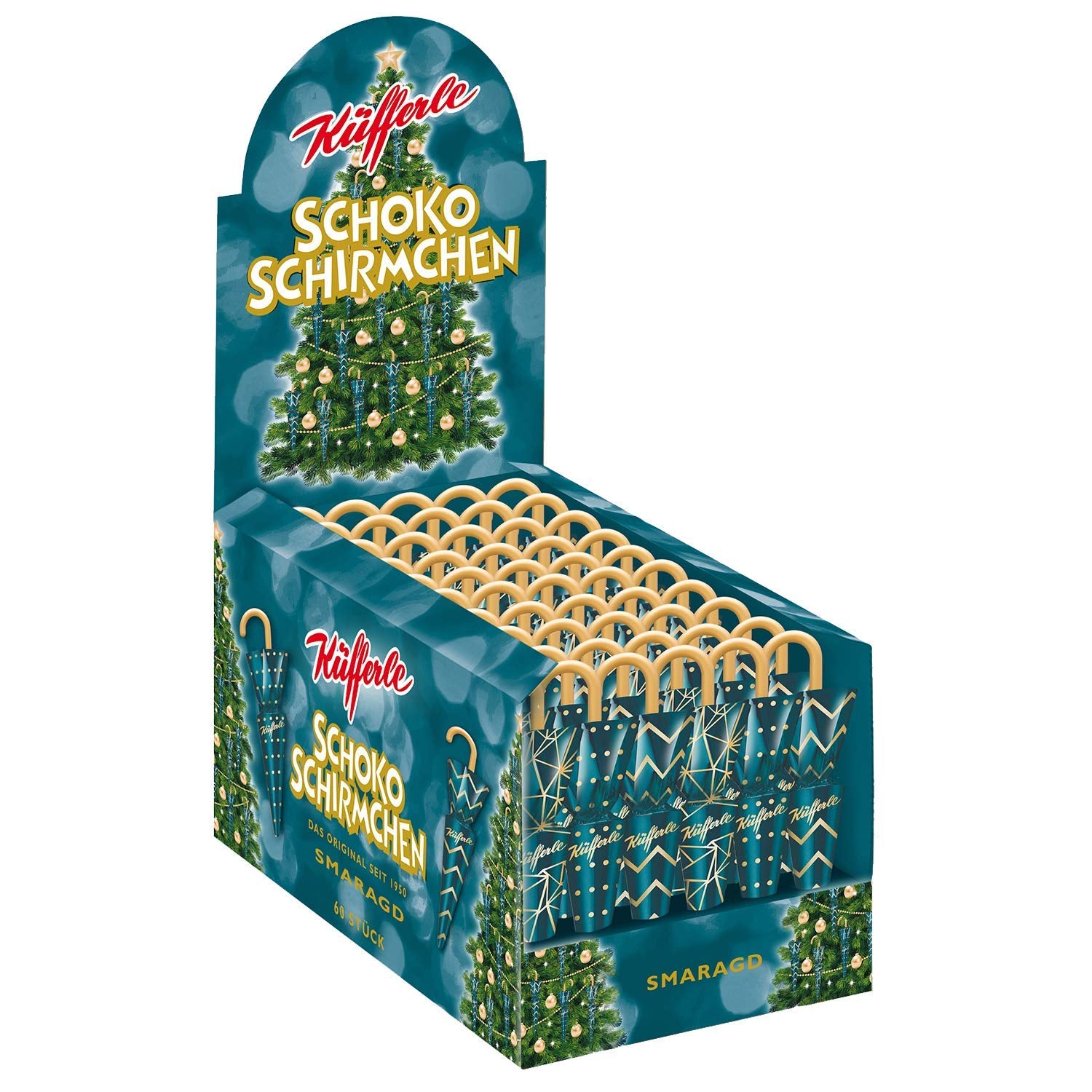 Ombretti di cioccolato Küfferle Polar Silver 810g (60 pezzi)