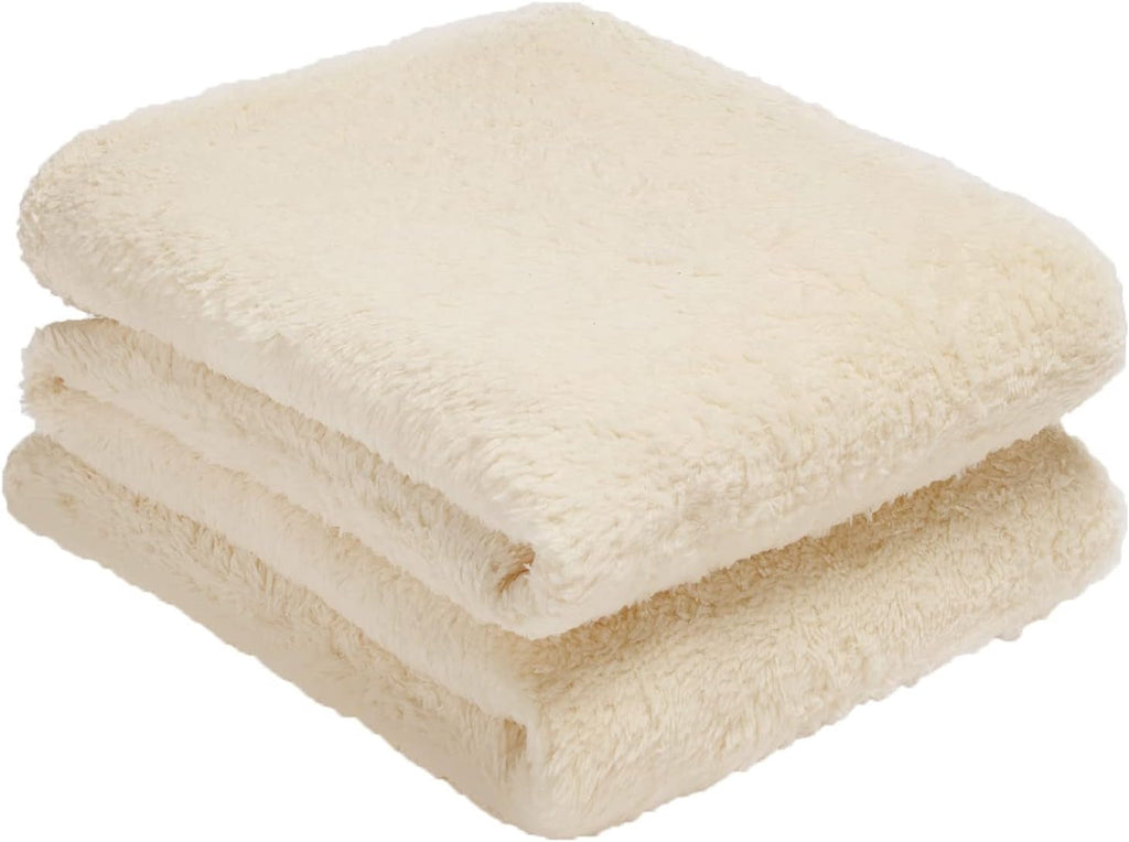 Brentford's Teddy Fleece Blanket, Pătură mare pentru pat, plușată, super moale, caldă, pentru canapea, pat, cuvertură de pat, negru - 150 X 200 Cm Paturi si Cuverturi Besuche den Brentfords-Store Crème 150 X 200 Cm