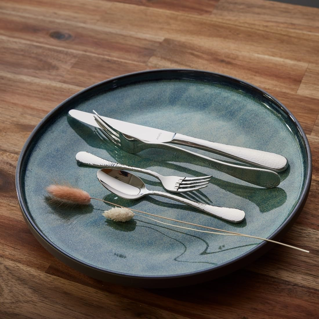 Amefa Sierra tacâmuri a stabilit 6 persoane | 24-părți Oțel inoxidabil 18/10 Bucatarie Naty Shop