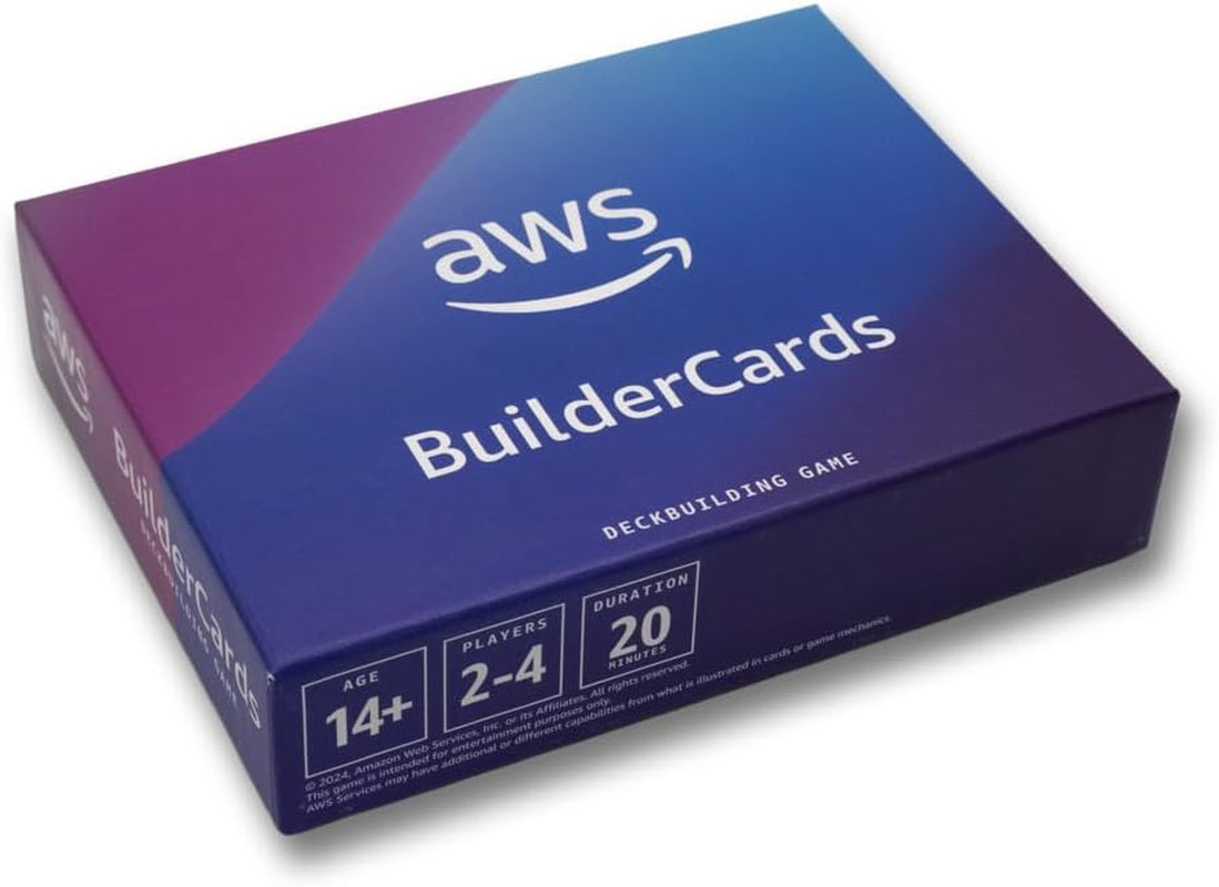 BuilderCards - Gioco di carte Cloud Architecture - Gioco base (inglese), bianco