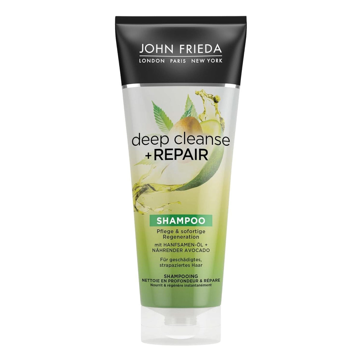 John Frieda, shampoo riparatore per capelli danneggiati Detox+Repair, 250 ml Doccia e bagno Naty Shop