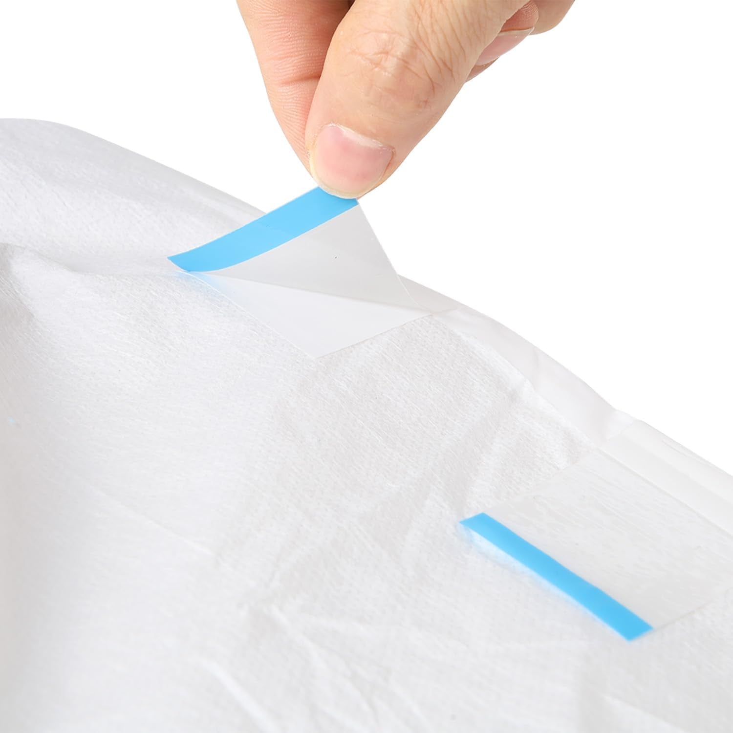 CutiePlusU Pannolini per adulti, confezione da 10 mutandine per incontinenza usa e getta con passanti per donne e uomini, massima assorbenza durante la notte - Bianco (taglia media 71-96 cm)