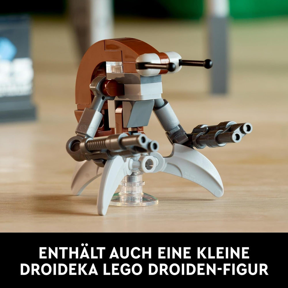 LEGO Star Wars Set Droideka, Kit modello droide per adulti, Decorazione da scrivania, da collezione, Idea regalo per uomini e donne 75381 Set da costruzione Besuche den LEGO-Store