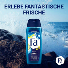 FA Gel de duș Sport, pachet de 6 x 250 ml Duș și baie Naty Shop