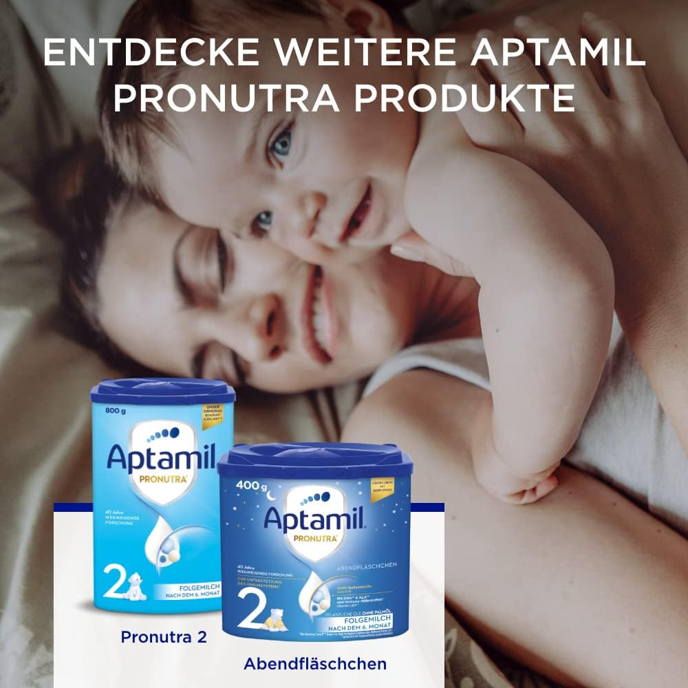 Aptamil Pronutra 2, latte di proseguimento dopo 6 mesi, latte per neonati pronto da bere (4 x 200 ml)