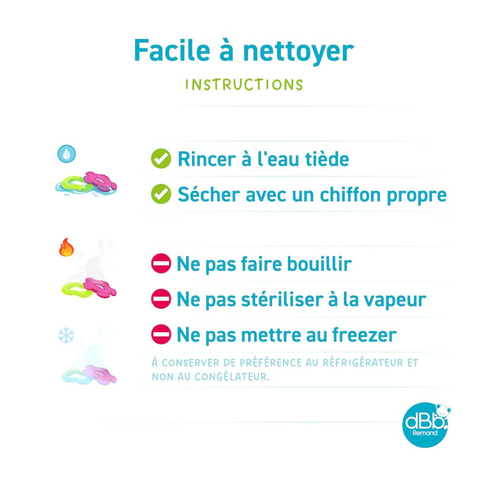 Inele de dentiție pentru copii Kühl, 740006, culori asortate