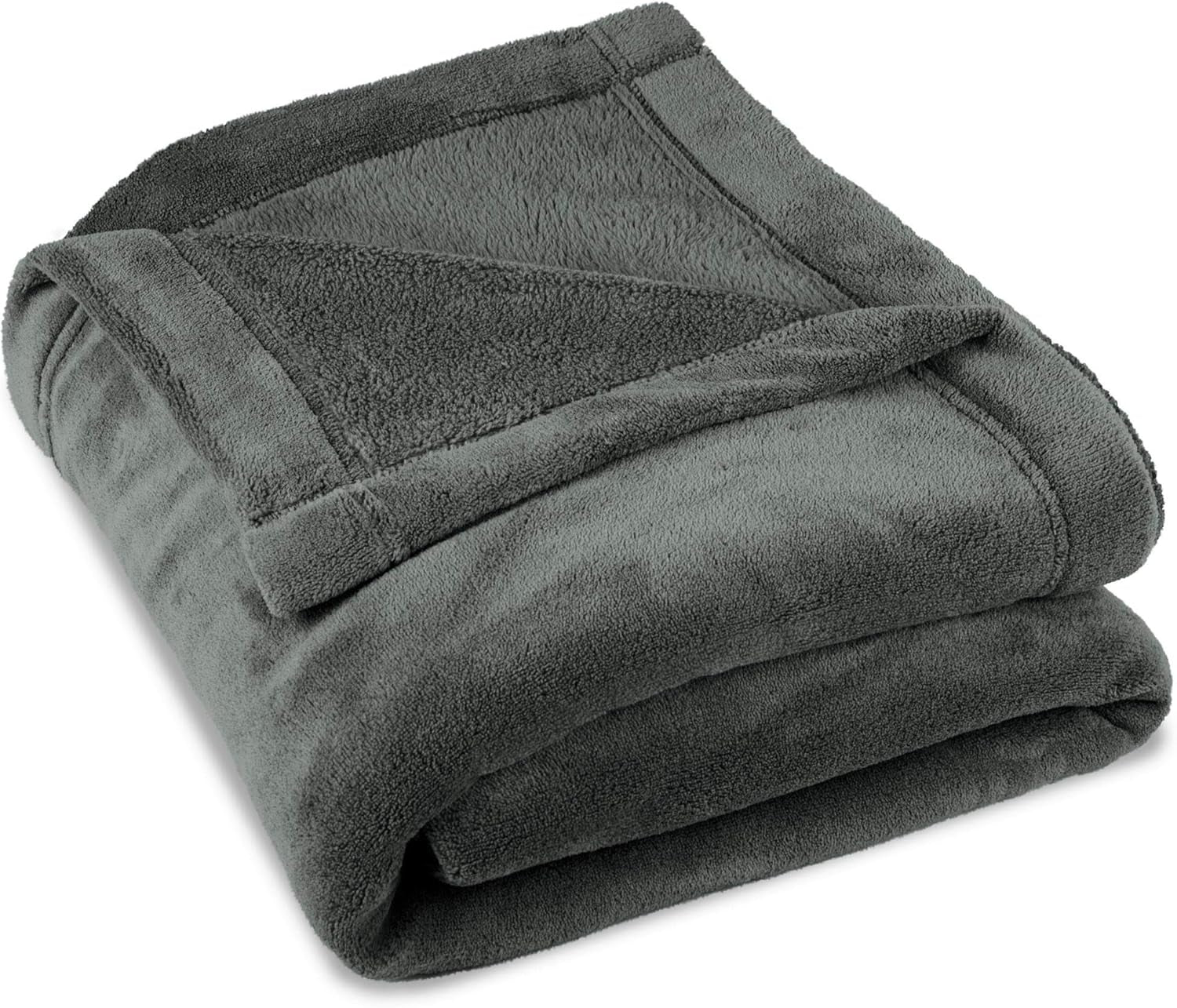 Celinatex soffice coperta 150 X 200 cm coperta per divano azzurra calda morbida coperta in microfibra Pile Oeko-Tex Montreal Letti e coperte Besuche den CelinaTex-Store Grigio 220 X 240 cm