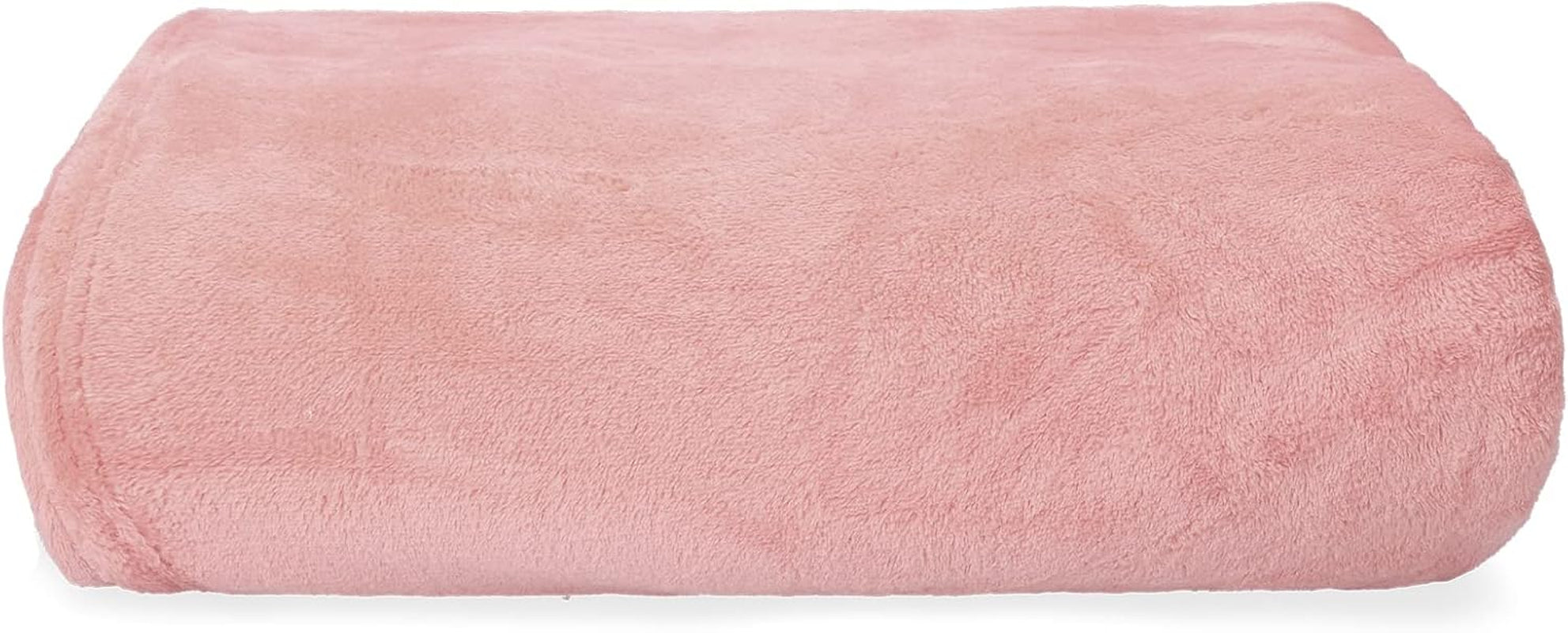 HOMLA Soffice e calda coperta in pile rosso - per divano e letto Comoda coperta Coperta per divano Coperta per soggiorno - di facile manutenzione 150 X 200 cm Letti e coperte rosa Besuche den HOMLA-Store