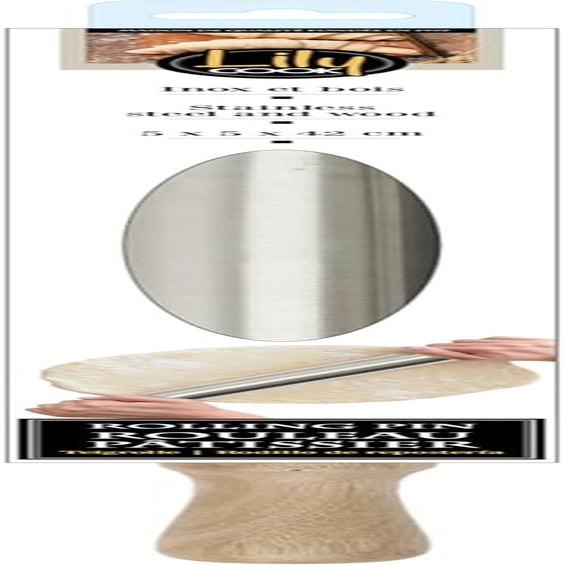 RULLO IN ACCIAIO INOSSIDABILE. H.42 P.5CM