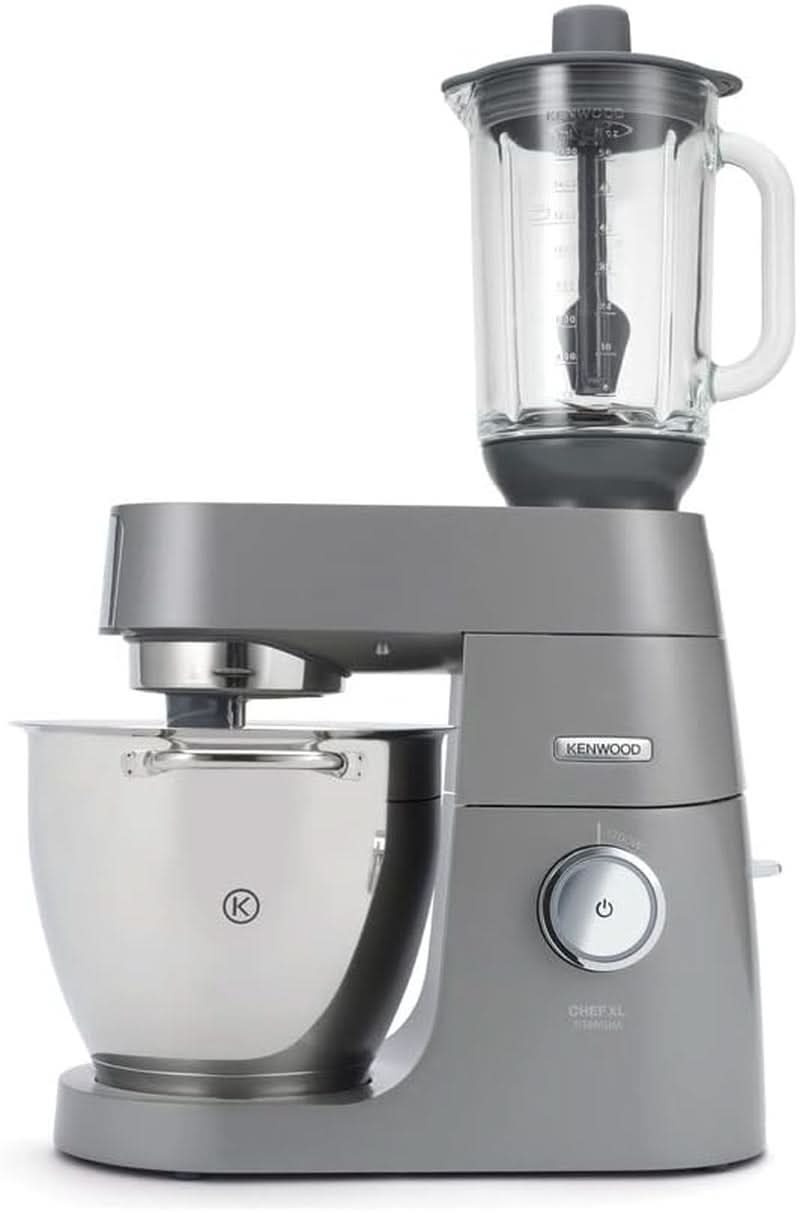 Robot da Cucina Kenwood Chef KVC3110S, Ciotola in Acciaio Inossidabile da 4,6 L Mamma e Bambino Naty Shop