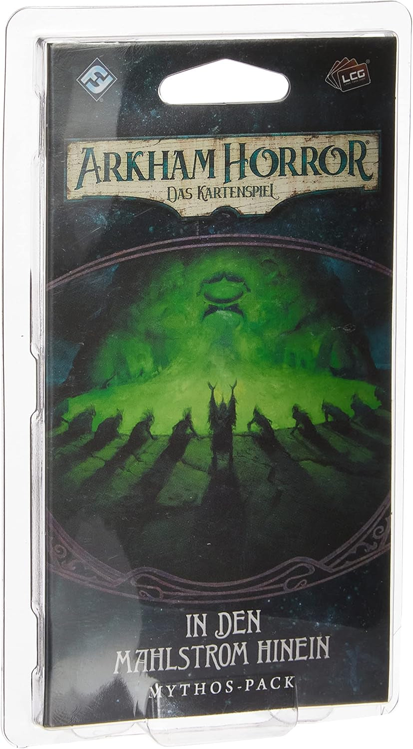 Fantasy Flight Games, Arkham Horror: LCG, Gioco base, Gioco per esperti, Gioco di carte, 1-4 giocatori, Età 14+, 45+ minuti, Tedesco, Multicolor, Colorato