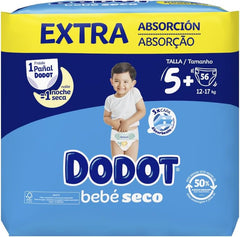 Baby Dry Extra - Confezione Jumbo, misura 5-56 pezzi