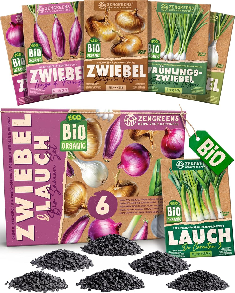 Semi di pomodoro biologico in set da 10 - 10 semi di pomodoro per una facile coltivazione in giardino, balcone o aiuola rialzata - Semi di piante - Piantine