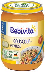 Menu Dai 6 mesi Cous cous vegetale Mamma e Bambino Naty Shop 190 grammi Nuova ricetta