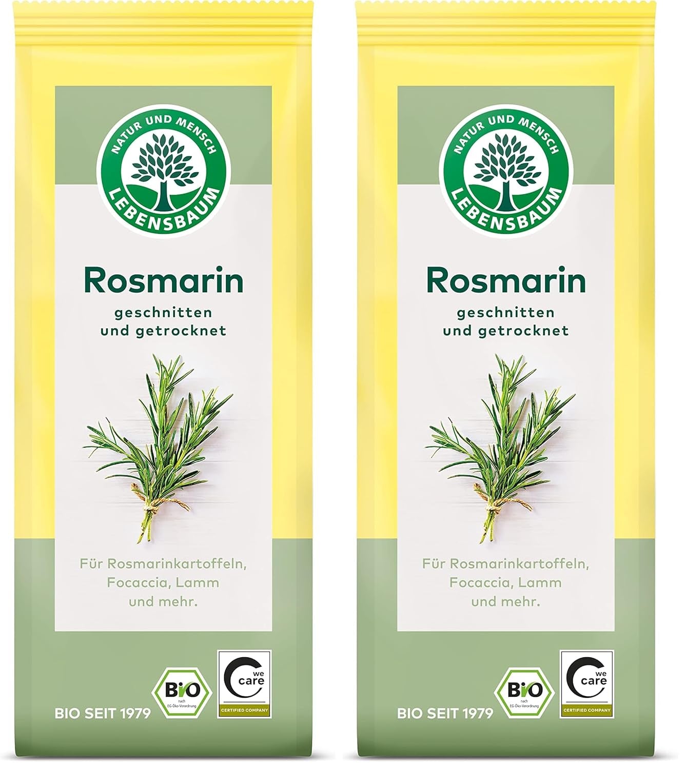 Lebensbaum Liebstöckel geschnitten, Bio-Gewürz mit würzigem Geschmack, Maggi-Kraut für Suppen, Marinaden, Fleisch- und Fisch-Gerichte, vegan, 15g