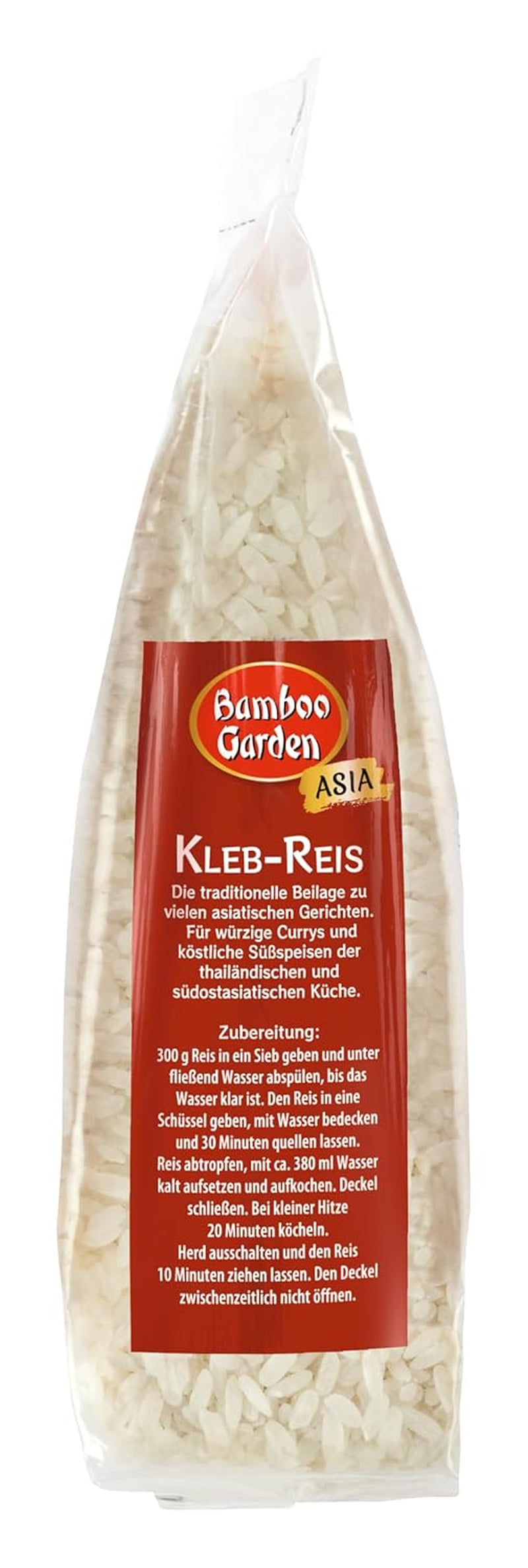 Bamboo Garden - Riso appiccicoso, 500 g per busta