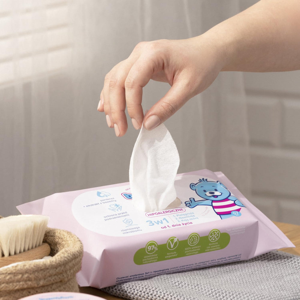 Salviette 3 in 1 4x57 pz