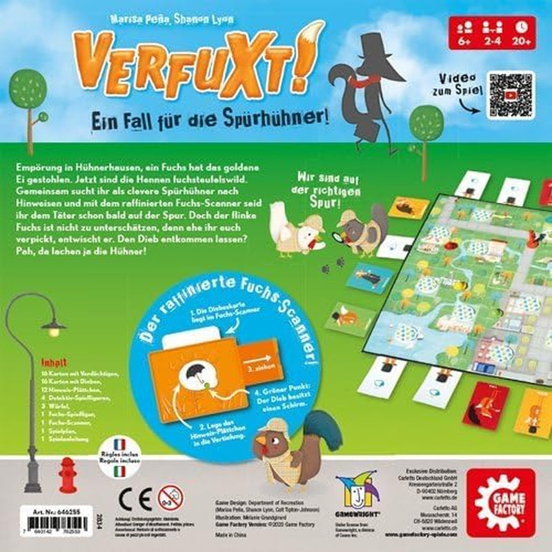 Game Factory 646255 Verfuxt, Gioco di detective per bambini dai 6 anni in su, Gioco per bambini