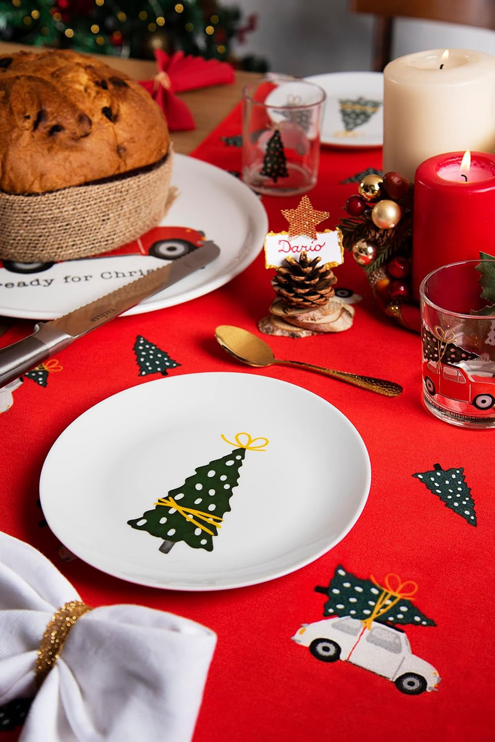 Excelsa Ready for Christmas Tellerservice, 18-teilig
