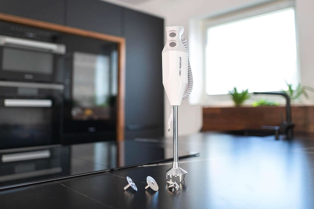 ESGE Zauberstab P 200 Profi, Stabmixer Weiß Inkl. Zubehör, Bis Zu 17.000 U/Min, 90860, Bianco/Grau Kitchen Naty Shop