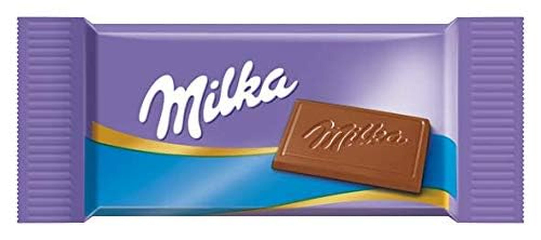 Milka Naps Mix – Mini quadretti di cioccolato in 4 assortimenti: Latte alpino, Fragole, Nocciole, Crema al cacao – 1 x 1kg