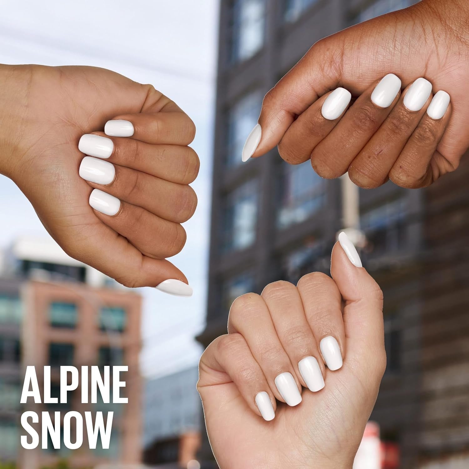 Maybelline New York Super Stay Ink Bonder 940 Alpine Snow - smalto a lunga tenuta per unghie forti e colore intenso, 12,3 ml