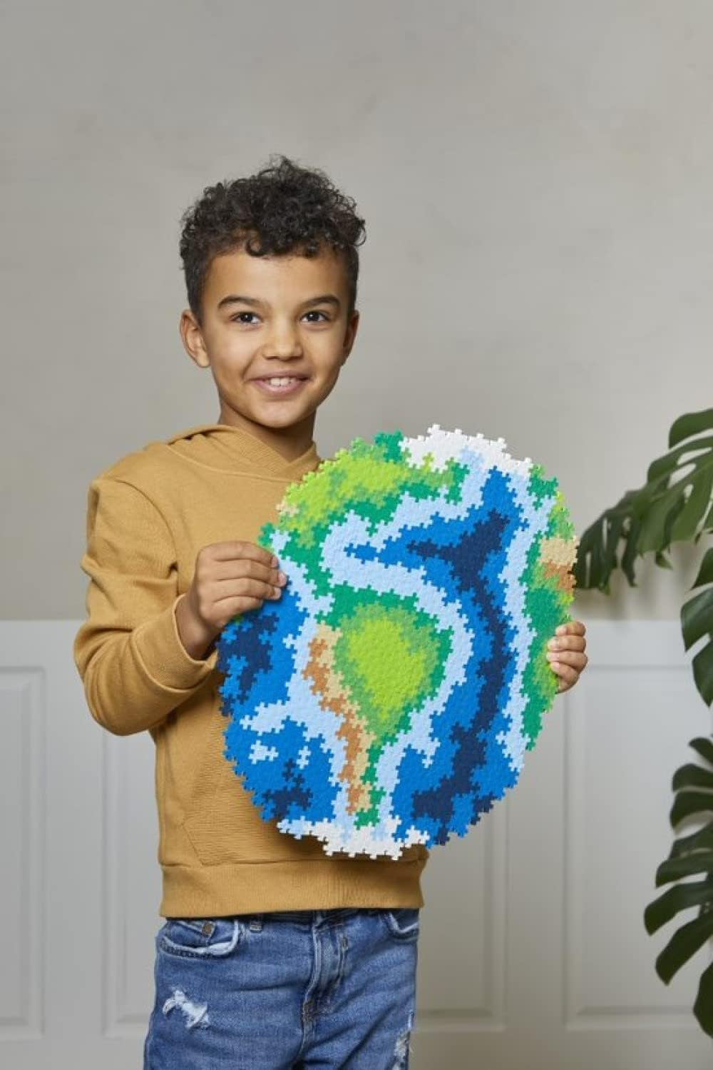 PLUS PLUS Earth Block Puzzle 800 pezzo(i) Globo, Erde