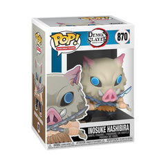 FunkoPop! Animazione: Demon Slayer - Inosuke Hashibira - Figura da collezione in vinile - Idea regalo - Prodotti ufficiali - Giocattoli per bambini e adulti - Fan degli anime - Figura modello per collezionisti Action Figure Naty Shop Titolo predefinito
