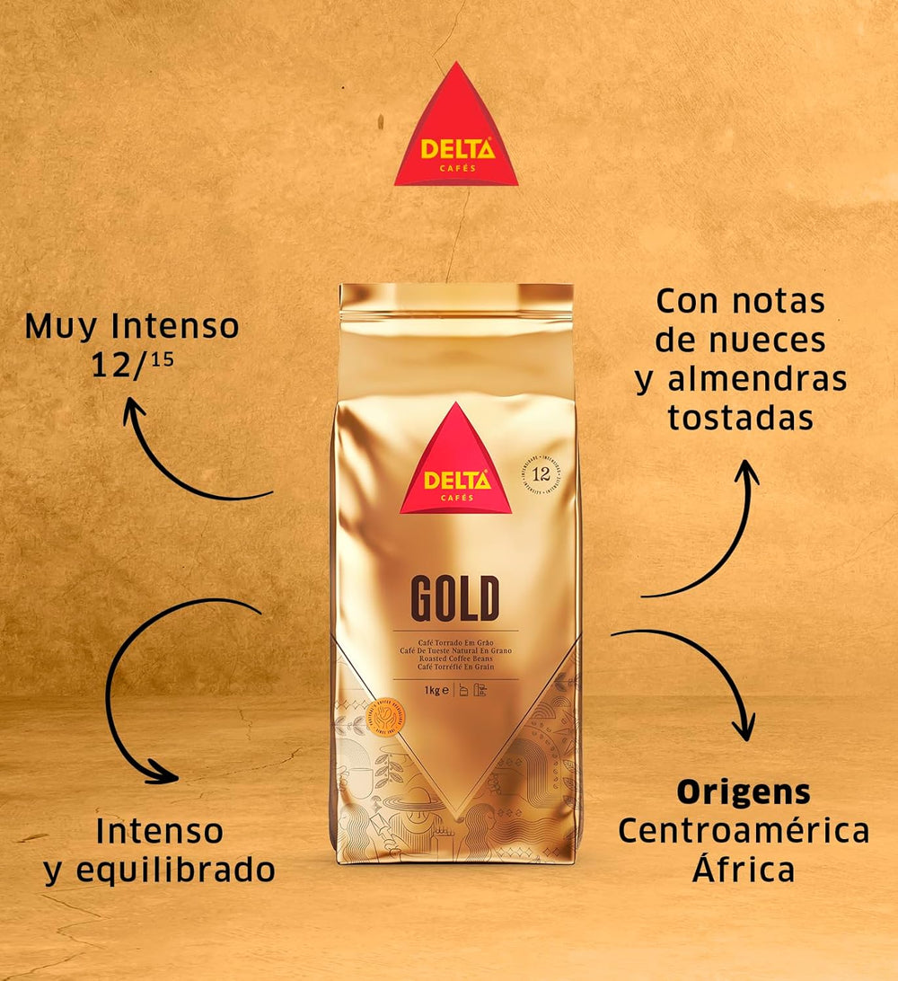 Boabe de cafea Delta GOLD (1kg)