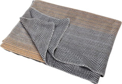 David Fussenegger Coperta in cotone 150X200 cm Coperta con motivo a sfumature di colore Soffici letti e coperte David Fussenegger