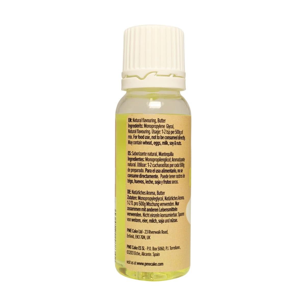 Aroma di burro naturale al 100%, 25 ml Aromas Naty Shop