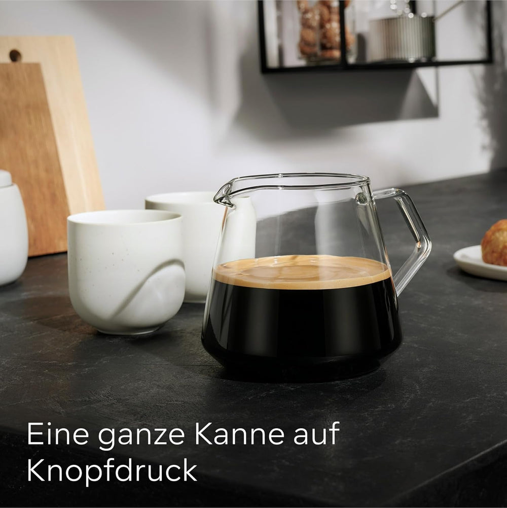 Espressor automat integral Siemens EQ700, ecran TFT color mare, 36 de băuturi calde și reci, cold brew, funcție 2 căni, control prin aplicație, sistem automat de curățare, oțel inoxidabil negru, TQ717D03