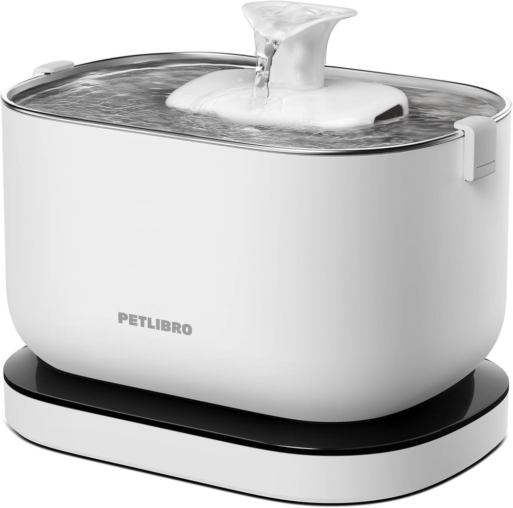 PETLIBRO Filtro Katzenbrunnen 8er Pack per Dockstream Trinkbrunnen per Katze PLWF005, PLWF115, PLWF105, PLWF305, 4-Monats-Set PETLIBRO Trinkbrunnen Filtro Ersatzfilter per Katzentrinkbrunnen